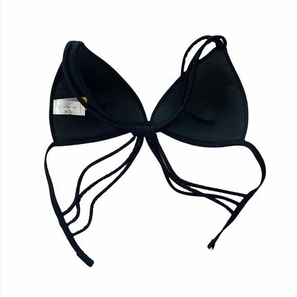 Black Strappy Bikini Top | M - Picture 3 of 4
